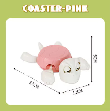 Creative Turtle Coaster, 3D Printed Cup Mat Insulation Pad with Funny Turtle Expressions Desktop Cup Holder Decoration
